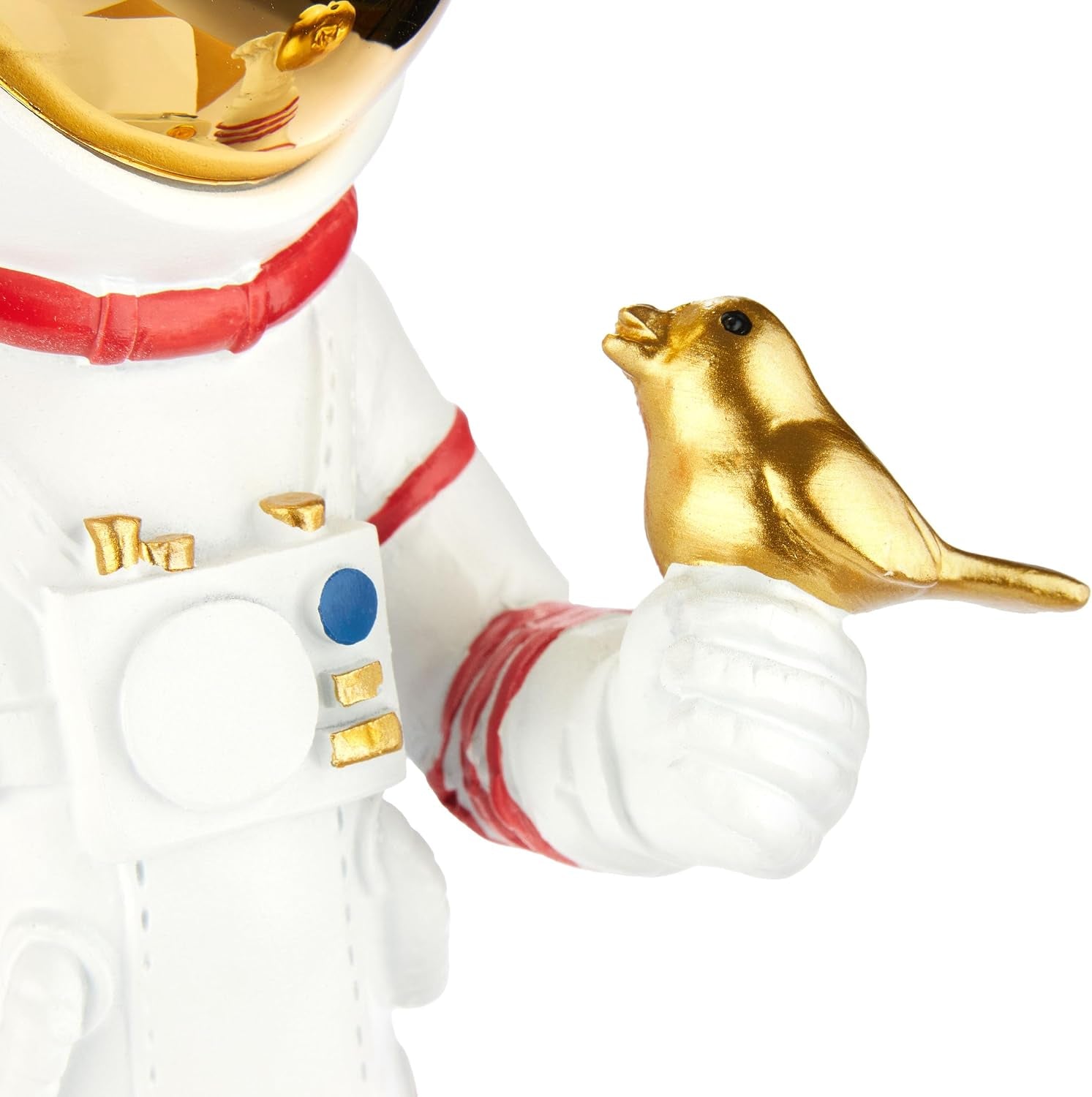 Bird Astronaut Gold - Pop-Art Figur 30 cm