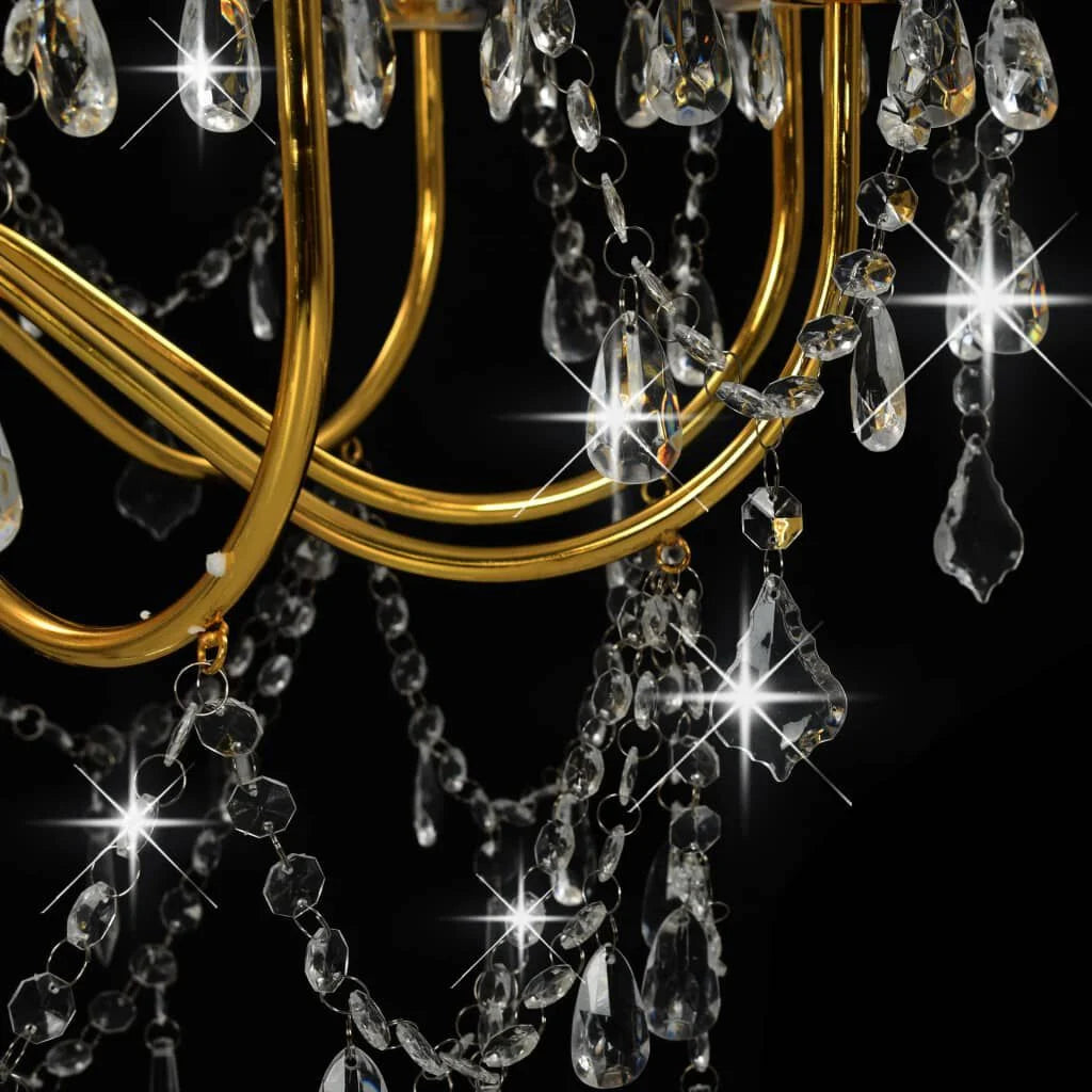 Golden Chandelier Gold Kronleuchter mit 15 Lichtpunkten - Bild 7