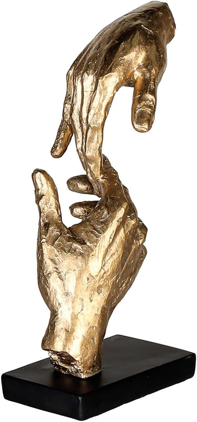 Two Hands Gold Skulptur 29 cm | Symbolfigur Zusammenhalt - LAFFARTS Gallery