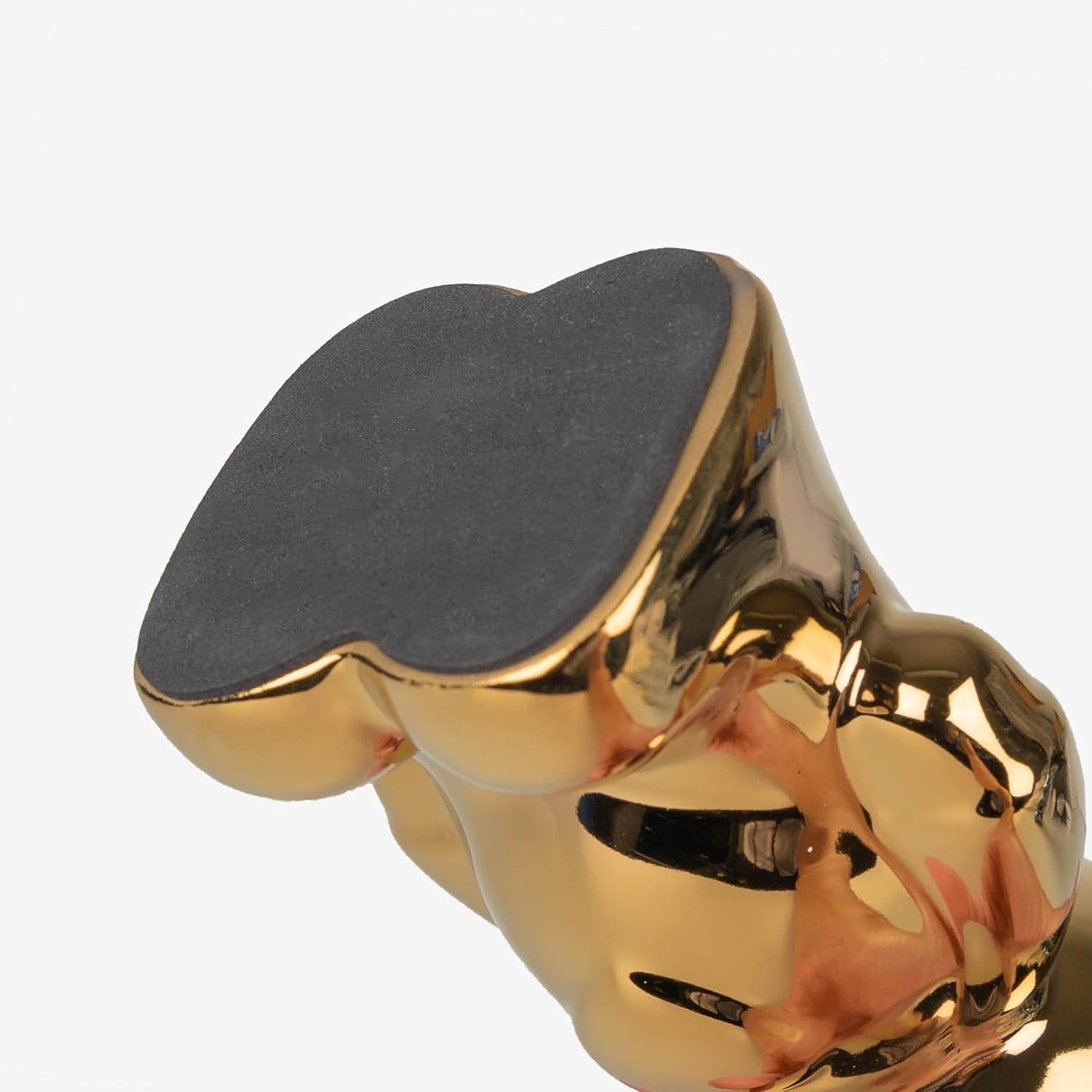 Gold Bear Ceramic | Kleine Bären-Skulptur 18 cm