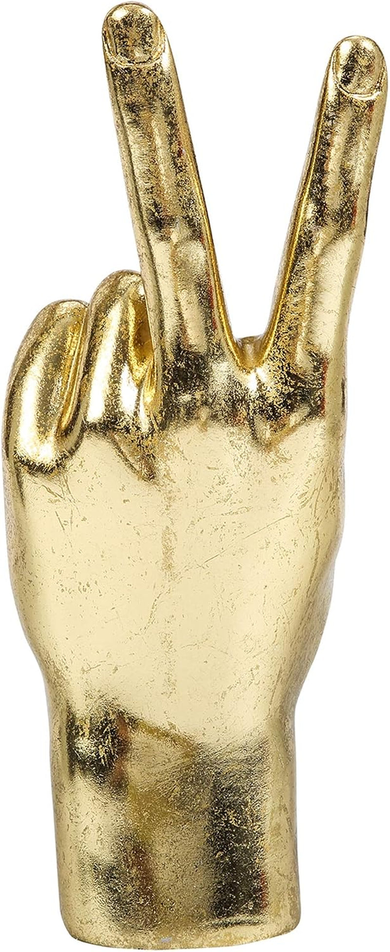 Victory Hand Gold 21,6 cm | Symbol-Skulptur für Office Detail 6