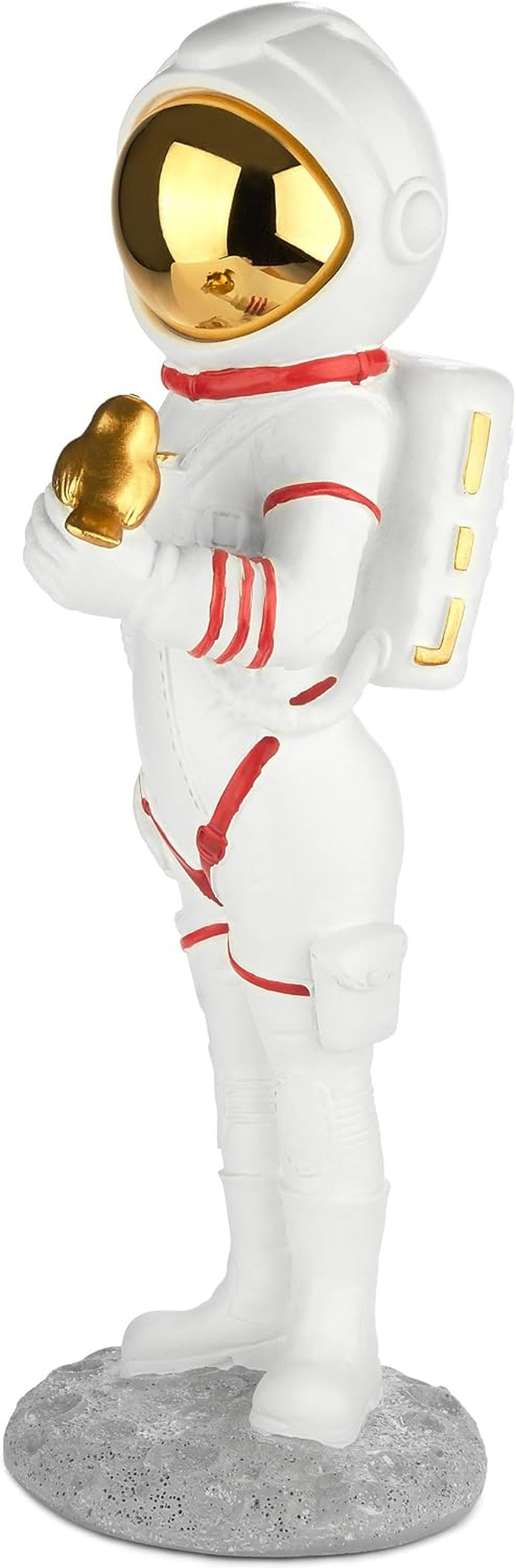 Bird Astronaut Gold - Pop-Art Figur 30 cm