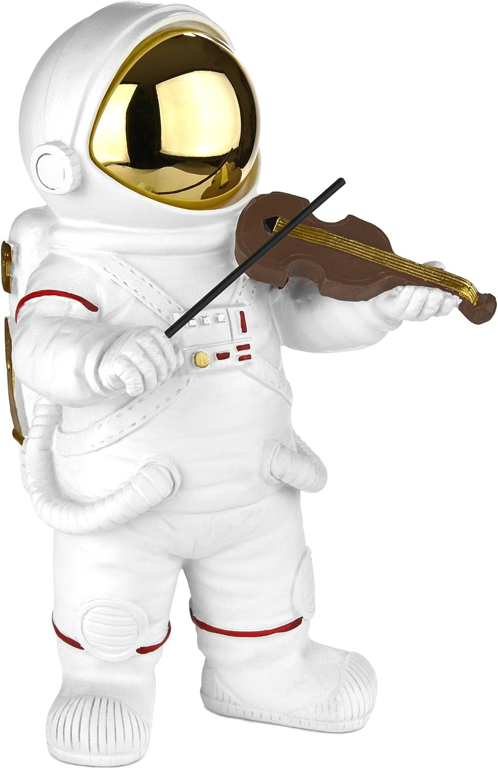 Violin Astronaut Gold - Musiker-Figur 20 cm
