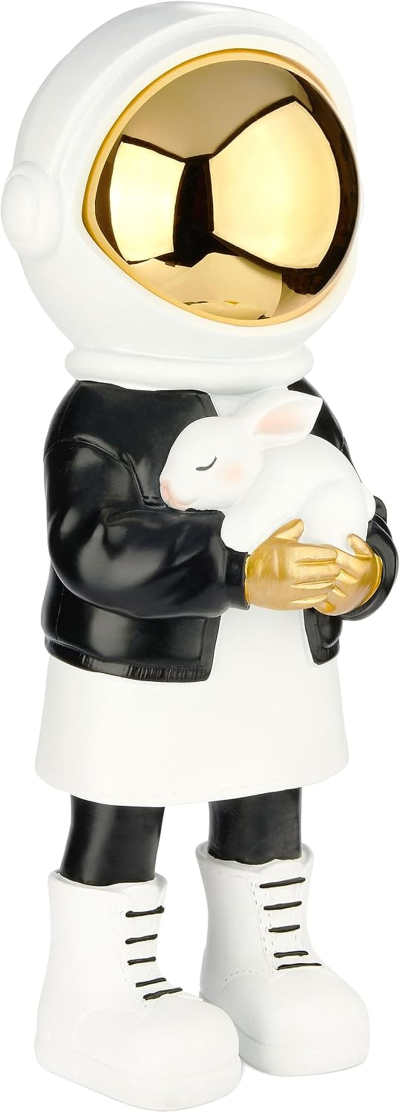 Rabbit Astronaut Gold | Pop-Art Figur 33 cm