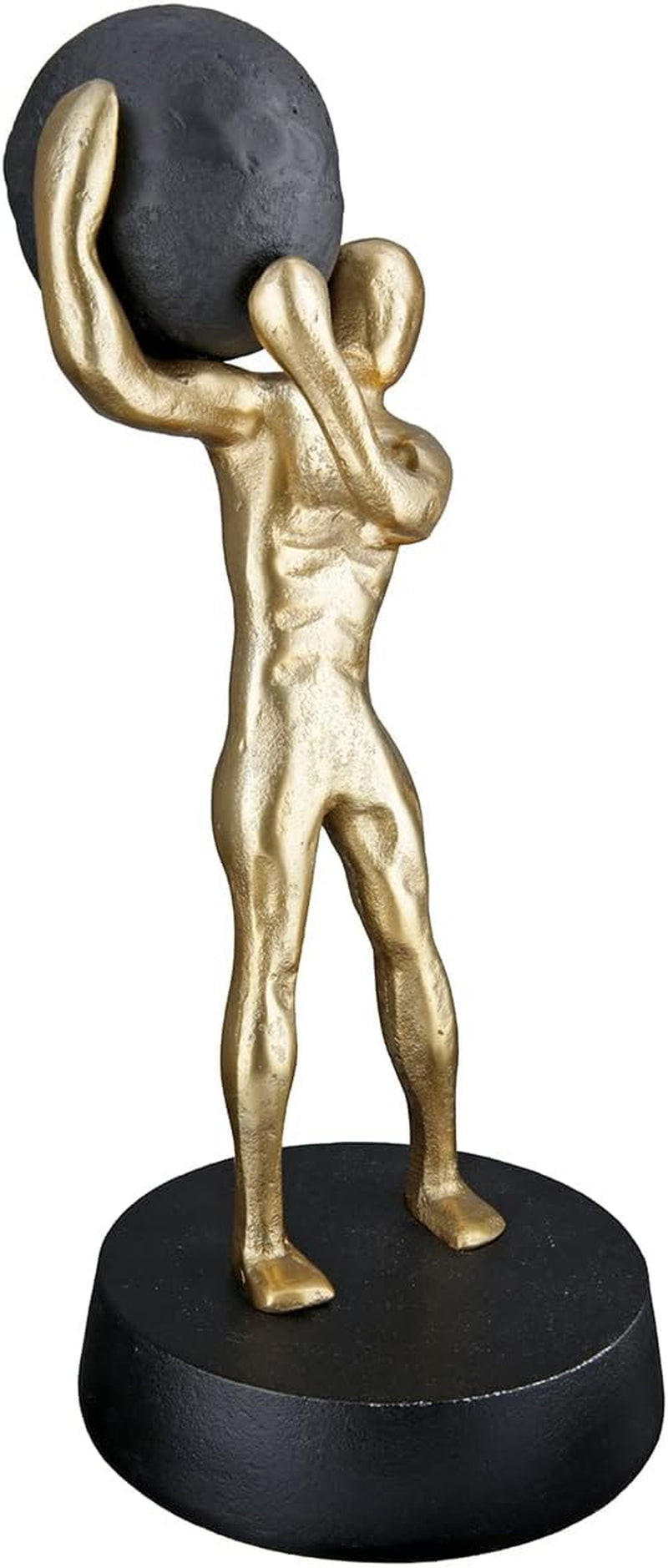 Strong XL Gold 35,5 cm | Moderne Skulptur in Goldoptik