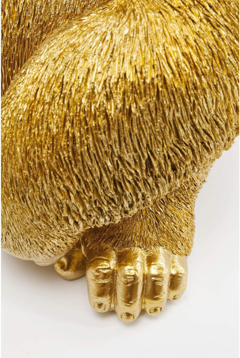 Monkey Gorilla Gold - Dekofigur mit Goldoptik 39 cm