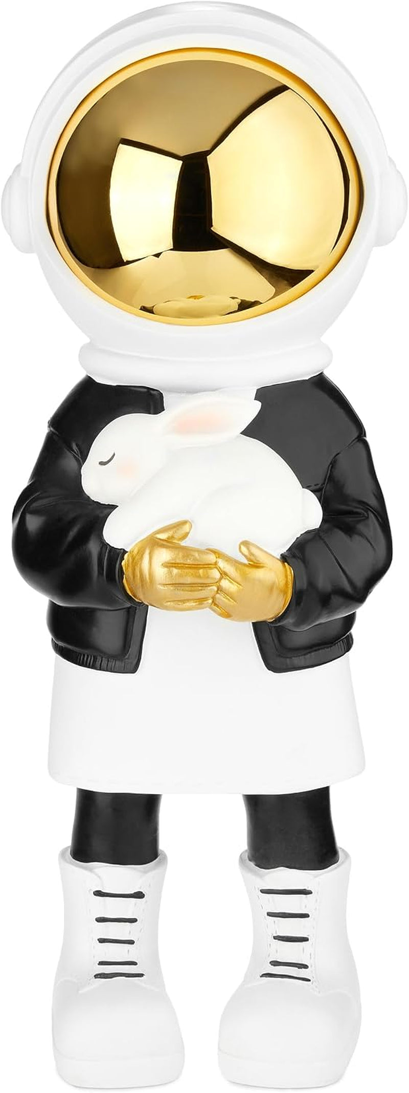 Rabbit Astronaut Gold | Pop-Art Figur 33 cm