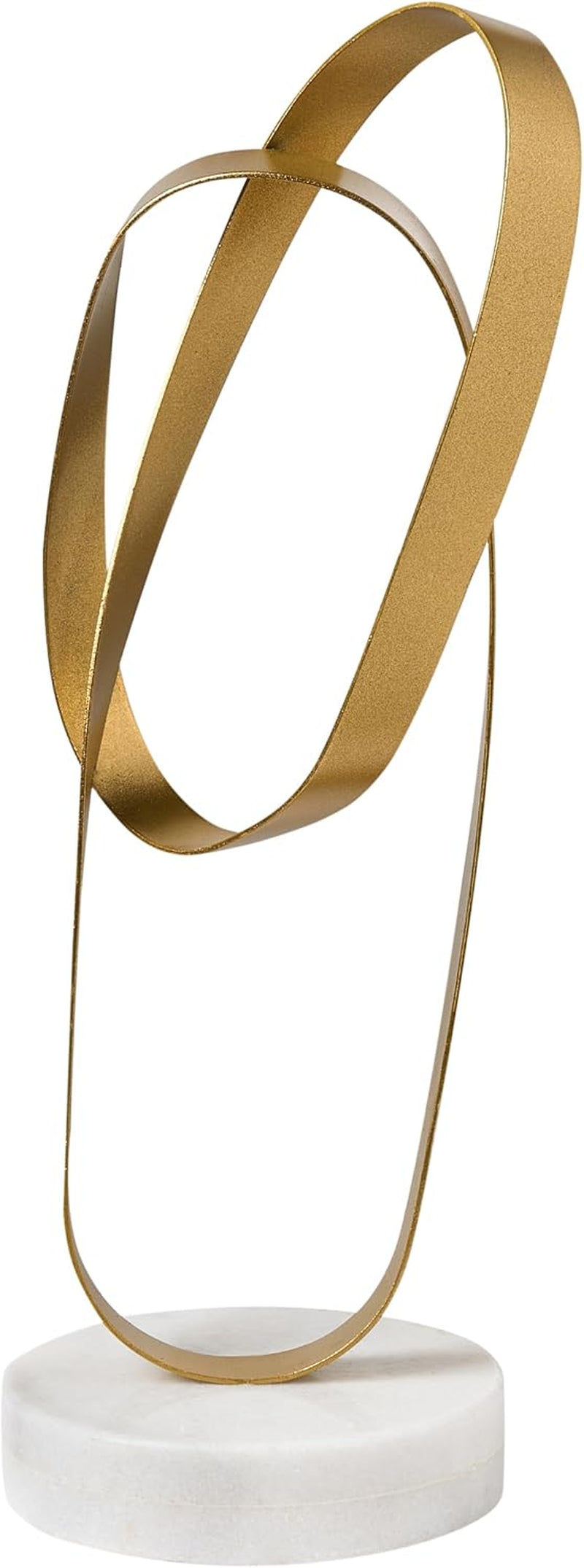 Marble Hand Gold | Skulptur aus Eisen und Marmor