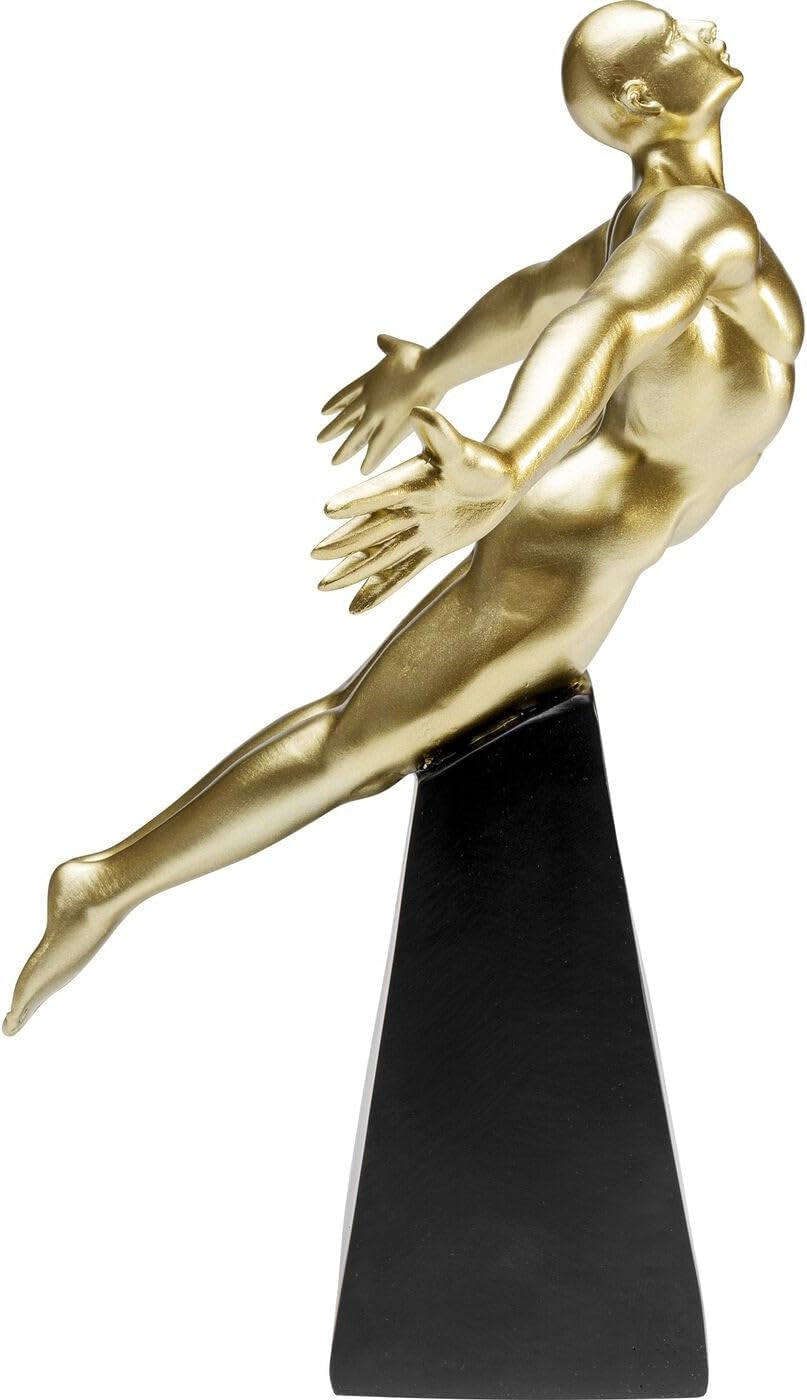 Jumper Gold 37 x 21 x 30 cm | Handbemalte Dekofigur
