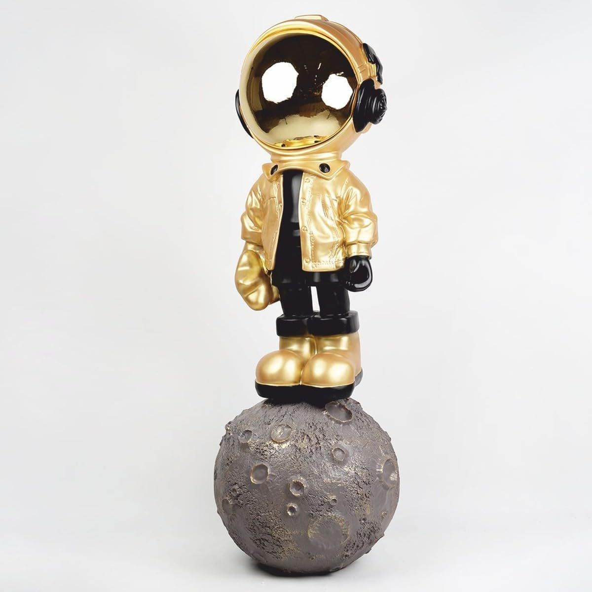 XXL Astronaut Gold - Monumentale Skulptur 154 cm