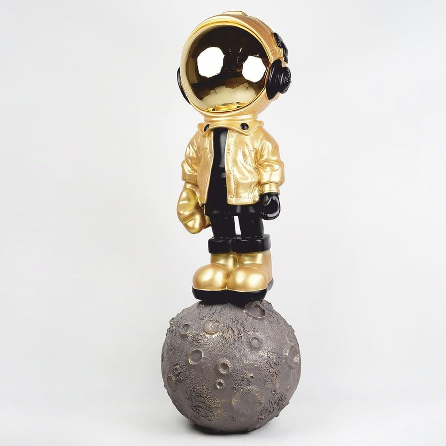 XXL Astronaut Gold - Monumentale Skulptur 154 cm
