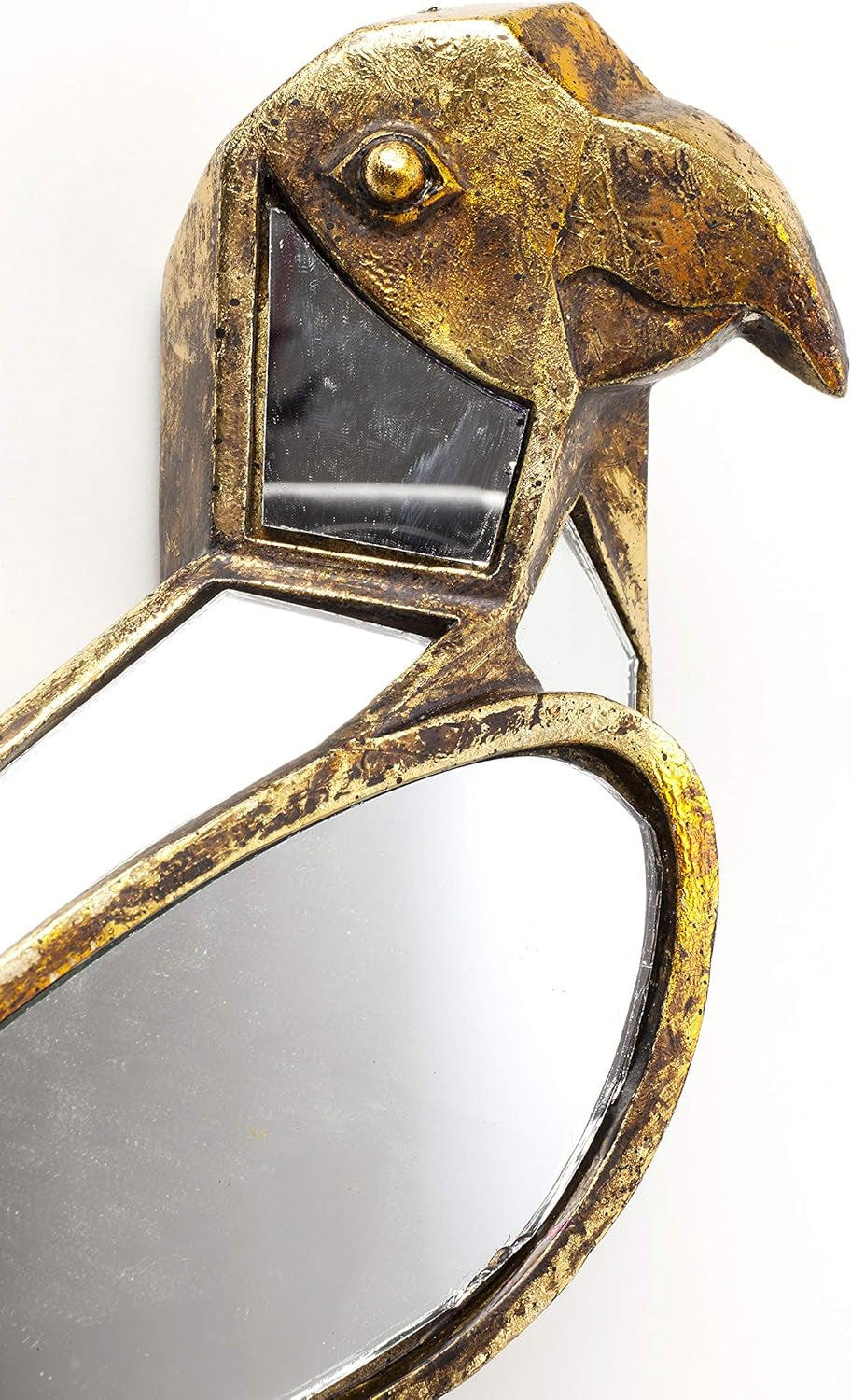 Parrot Mirror Gold - Wandobjekt mit Spiegeleffekt