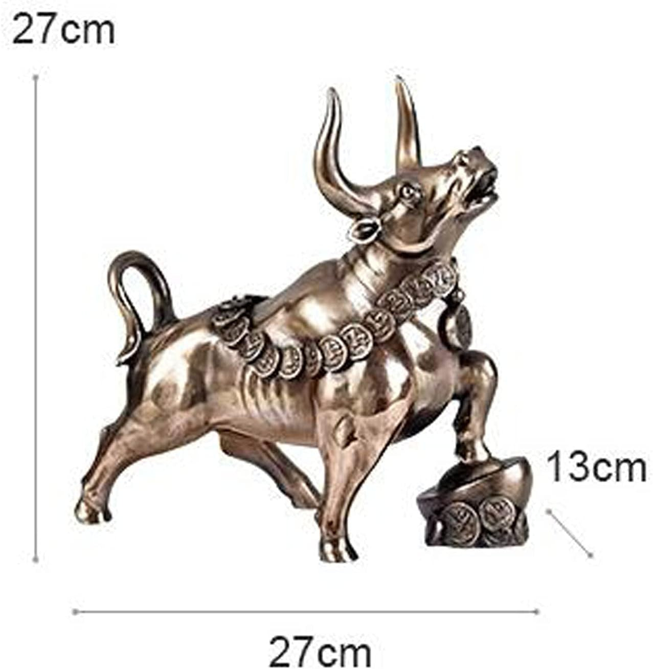 Bull & Bear Brass | Executive Skulptur 27 cm