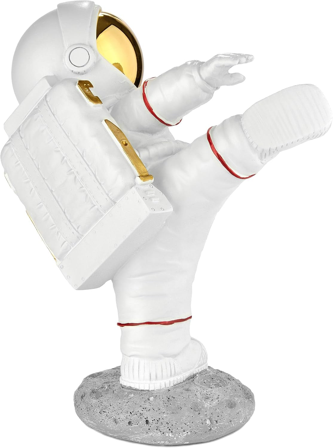 Karate Astronaut Gold | Pop-Art Figur 19 cm