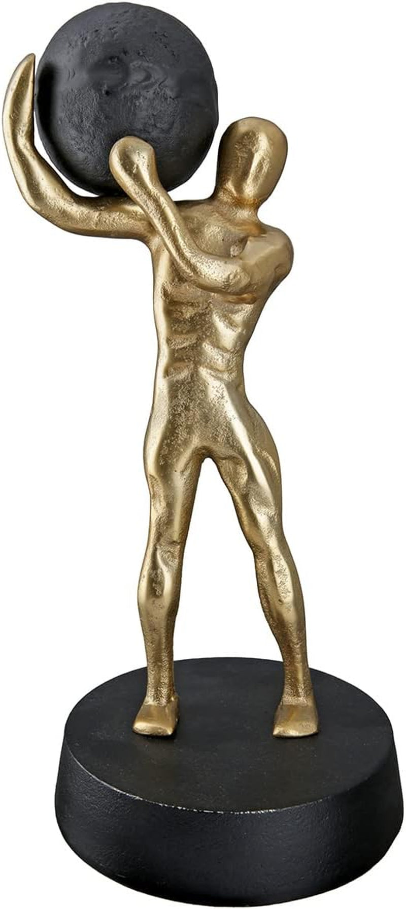 Strong XL Gold 35,5 cm | Moderne Skulptur in Goldoptik
