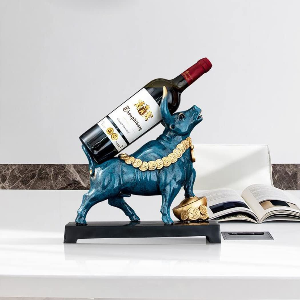 Wall Street Bull Brown | Office Skulptur 30 cm