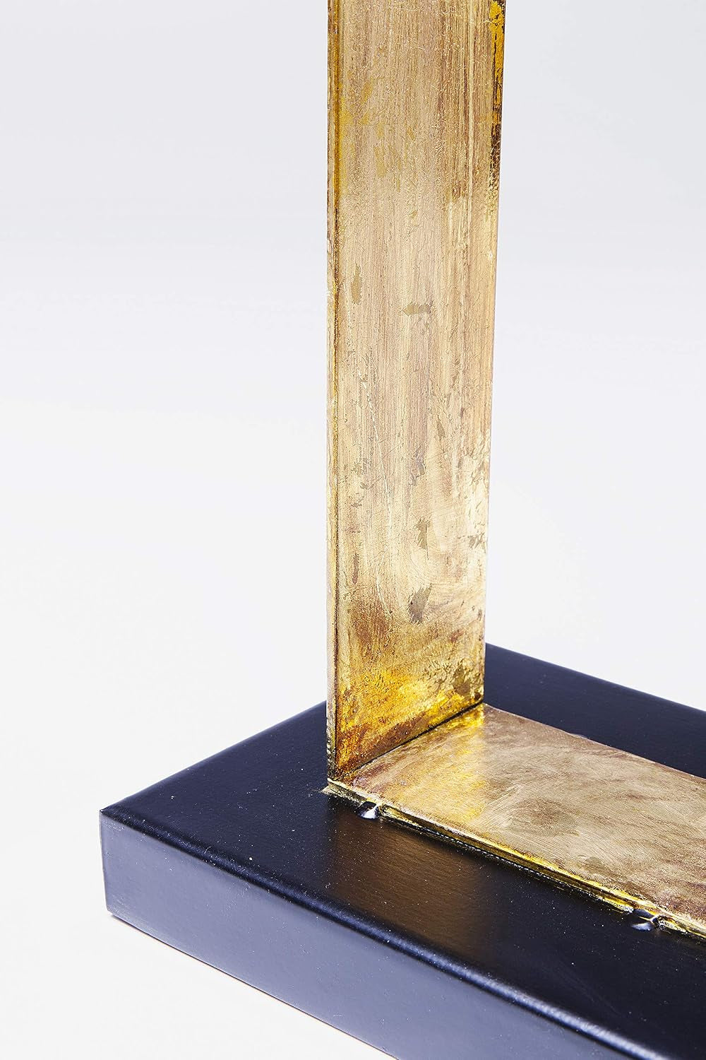 Come Together Skulptur Schwarz-Gold | Figurenobjekt 51 cm