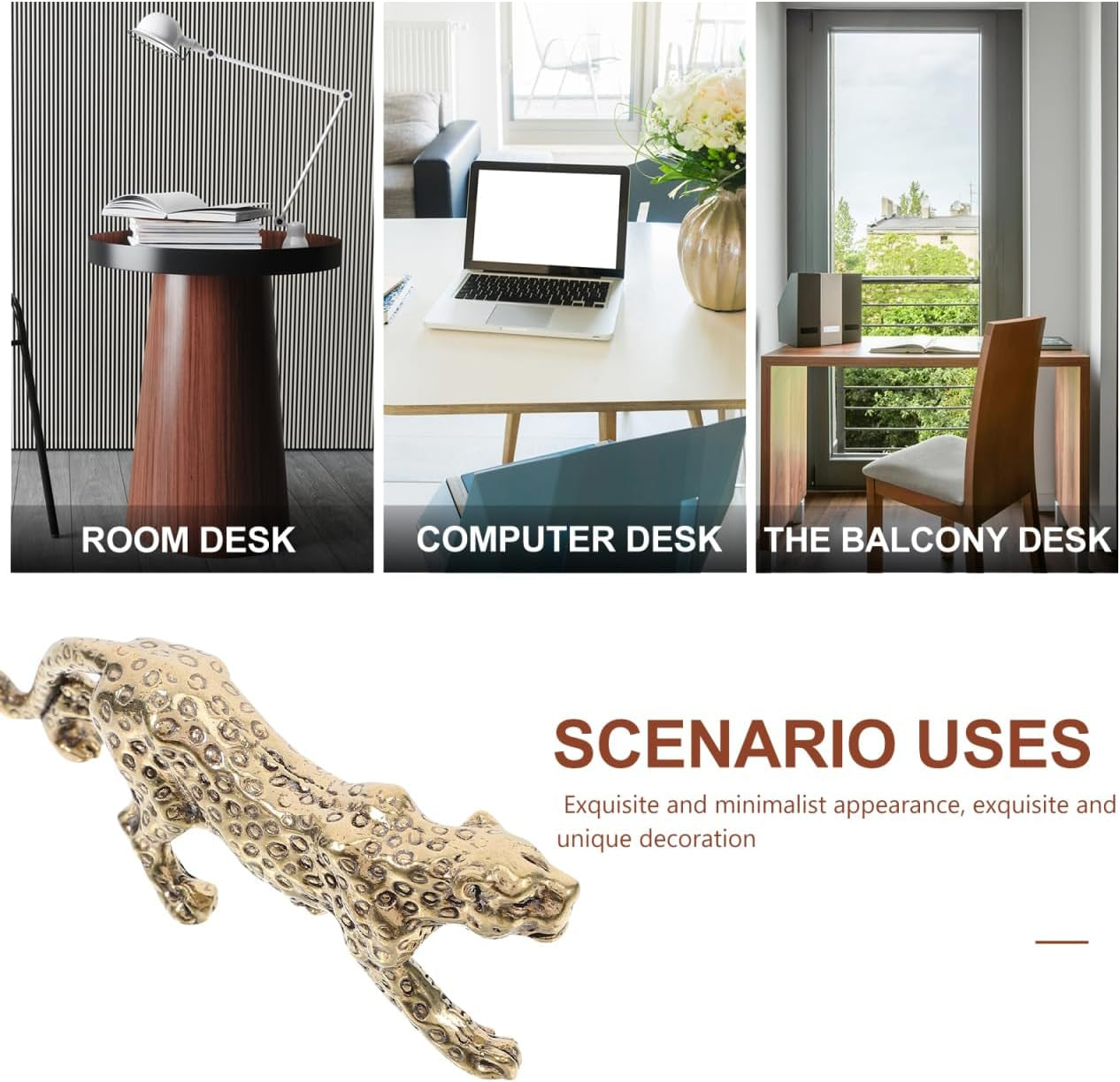 Retro Messing Leopard Figurine Kleine Vintage Tierstatue Langlebige Deko Für Wohnzimmer Büro Und Schreibtisch Kompakte Messingkunst Für Stilvolle Inneneinrichtung