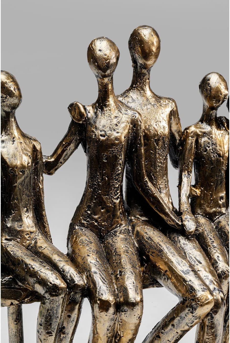Sitting Break Gold Dekofigur 24 cm
