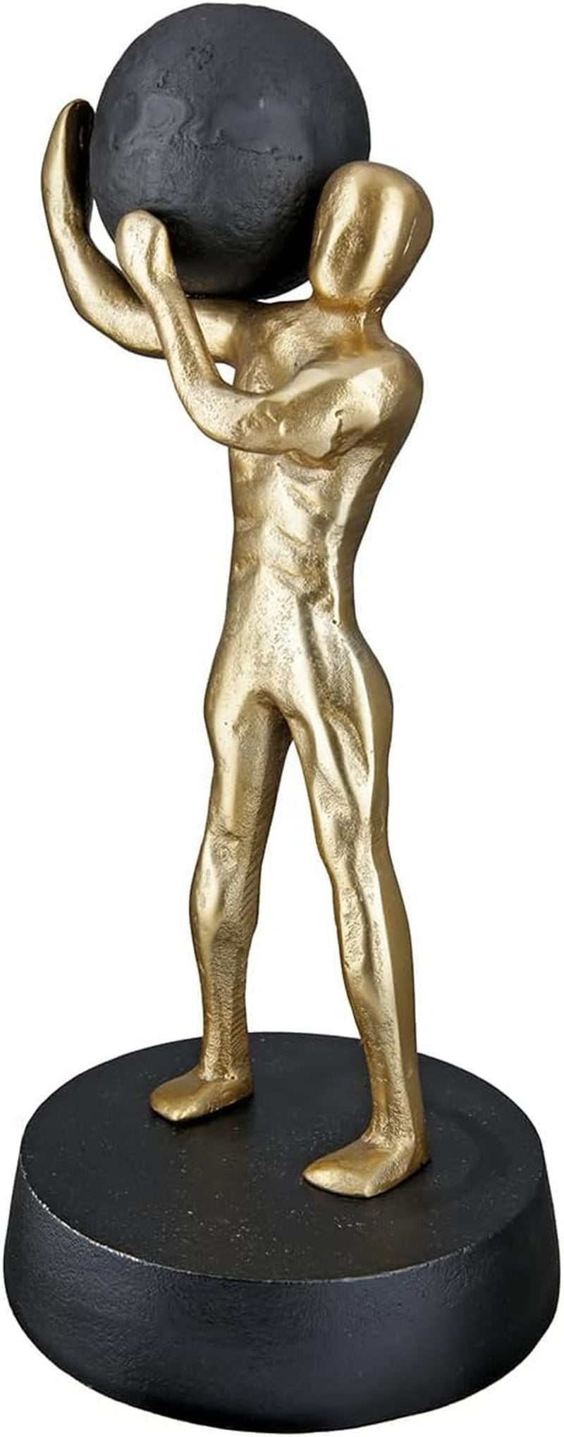 Strong XL Gold 35,5 cm | Moderne Skulptur in Goldoptik