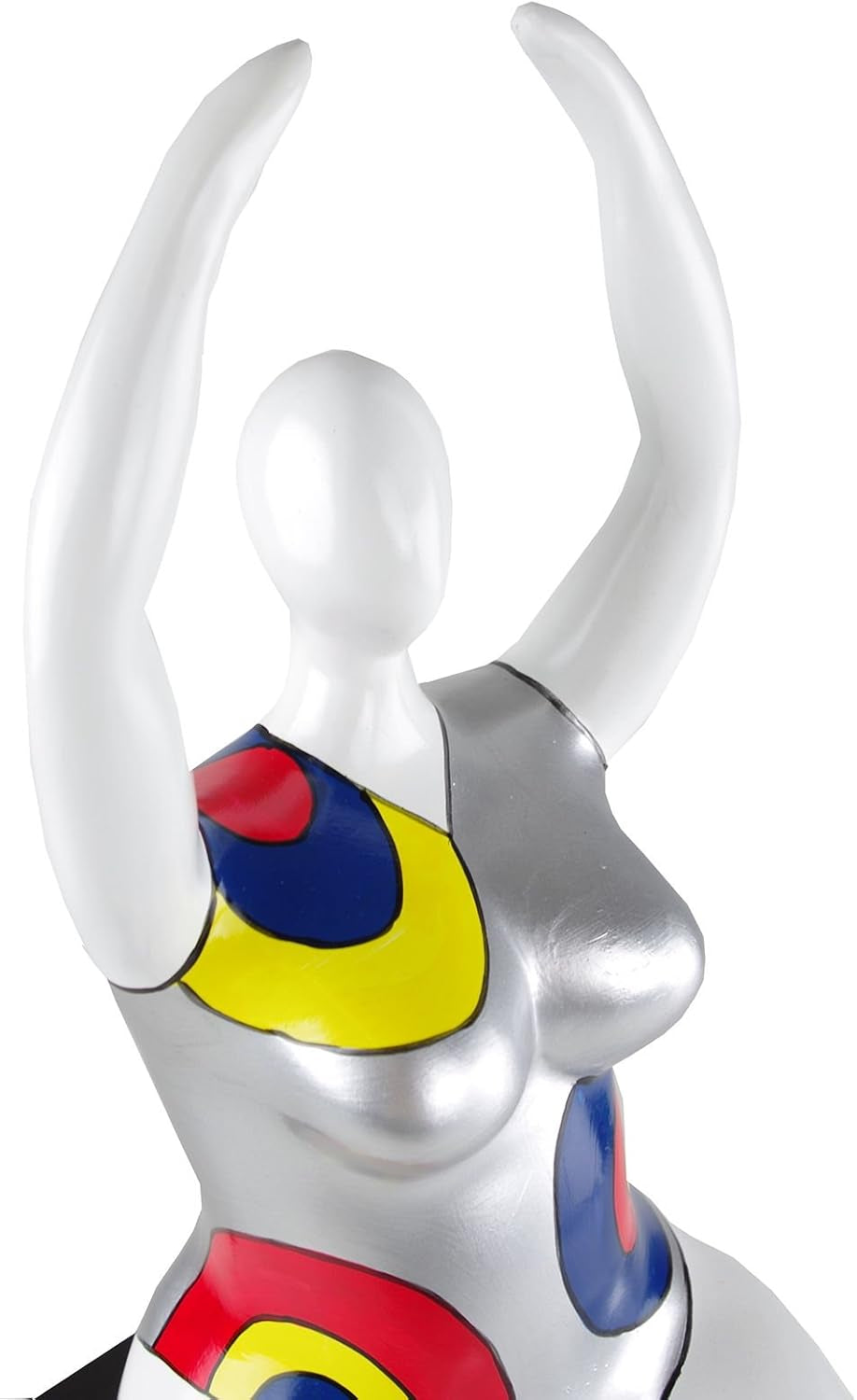 Skulptur Circle Ballerina Sitzend H. 50 Cm