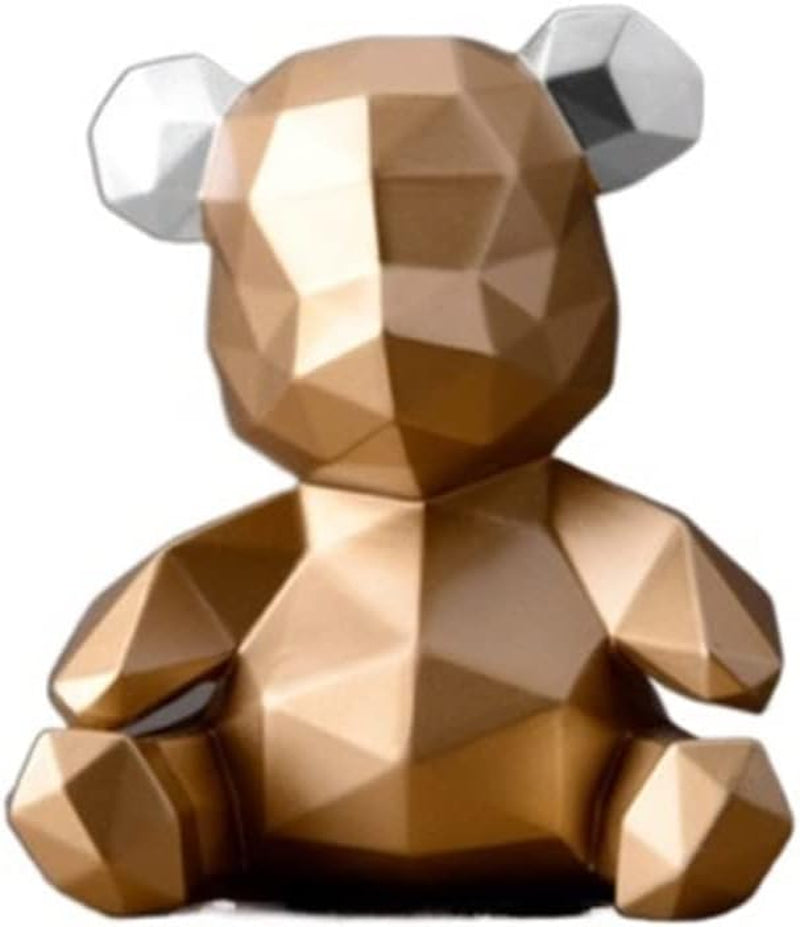 Money Bear Gold | Geometrische Spardose