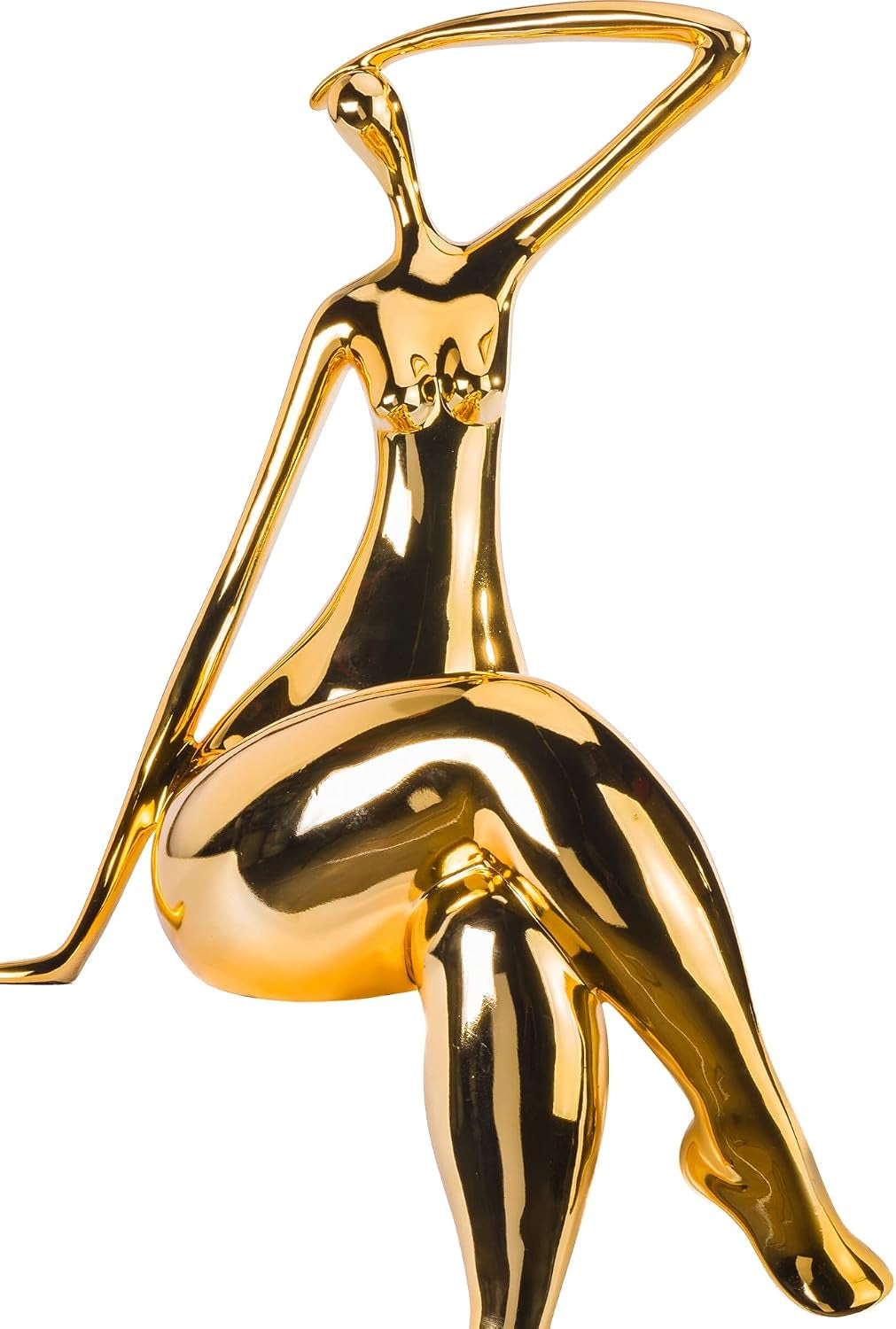 Isabella Goldoptik Skulptur | Figur mit Galeriecharakter