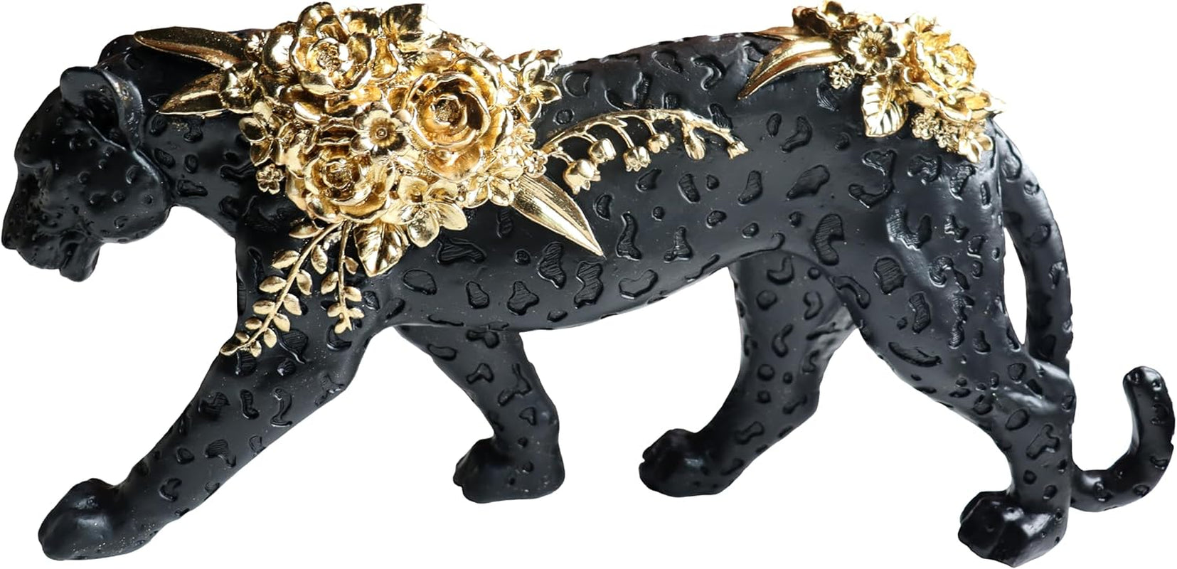 Gepardenstatue, Leoparden-Skulptur, Heimdekoration, Leoparden-Skulptur, Kunstharz, Handgefertigt, Sitzend, Geeignet Für Wohnzimmer, Tisch, Mitte, Schlafzimmer, Geschenk Für Frau Und Vater