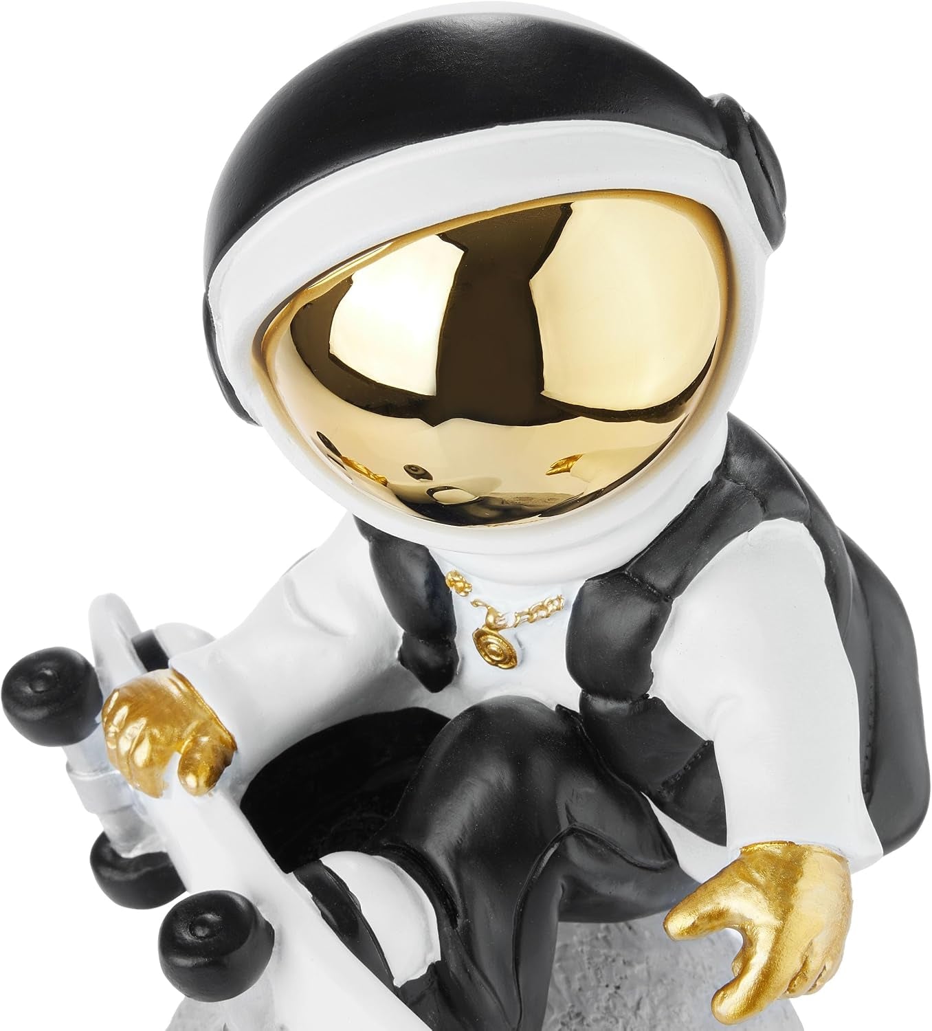 Skate Astronaut Gold | Pop-Art Figur 24 cm