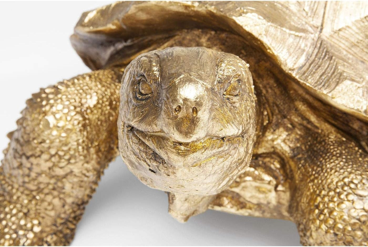 Turtle Gold - Große Schildkröten-Skulptur 60 cm