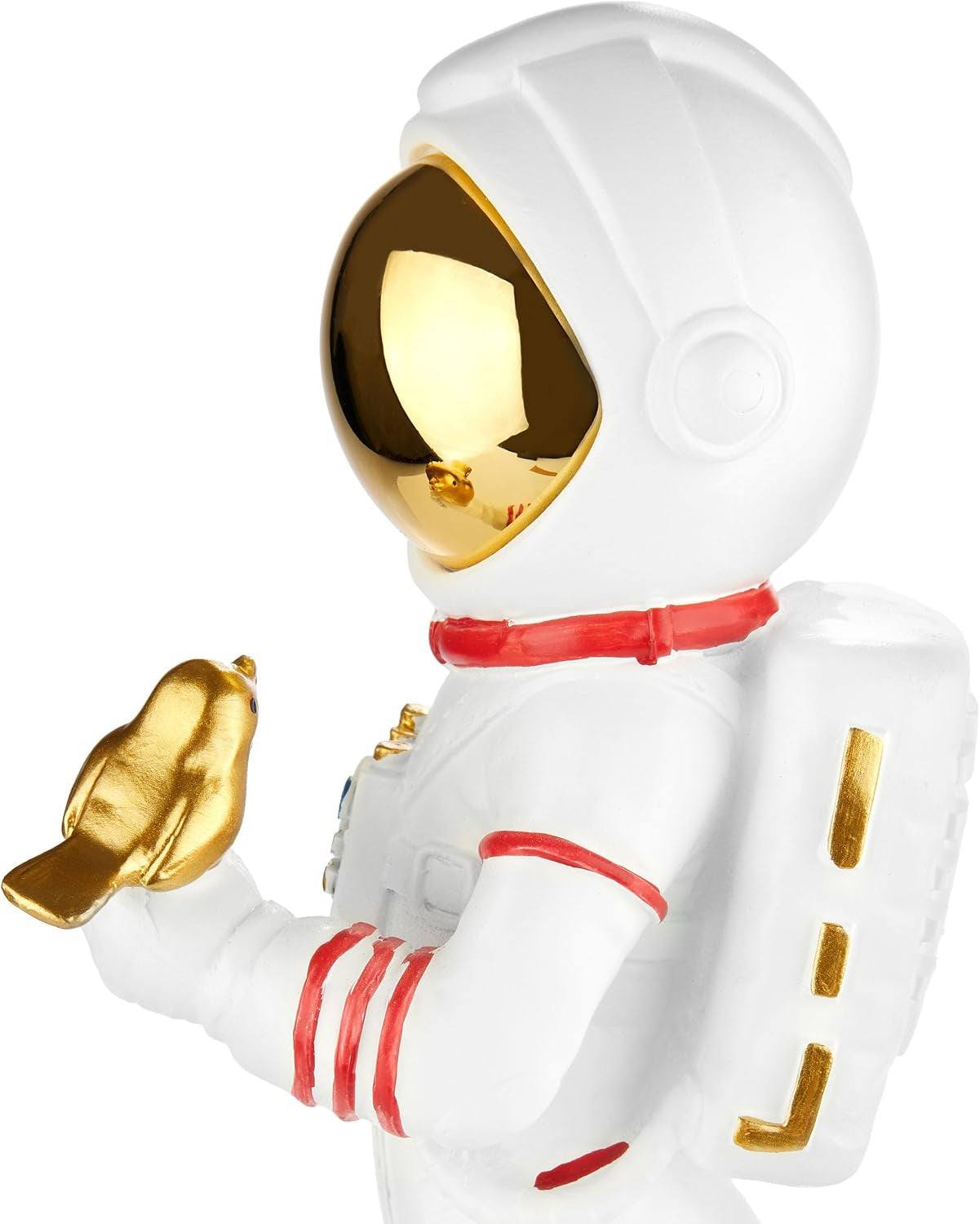 Bird Astronaut Gold - Pop-Art Figur 30 cm