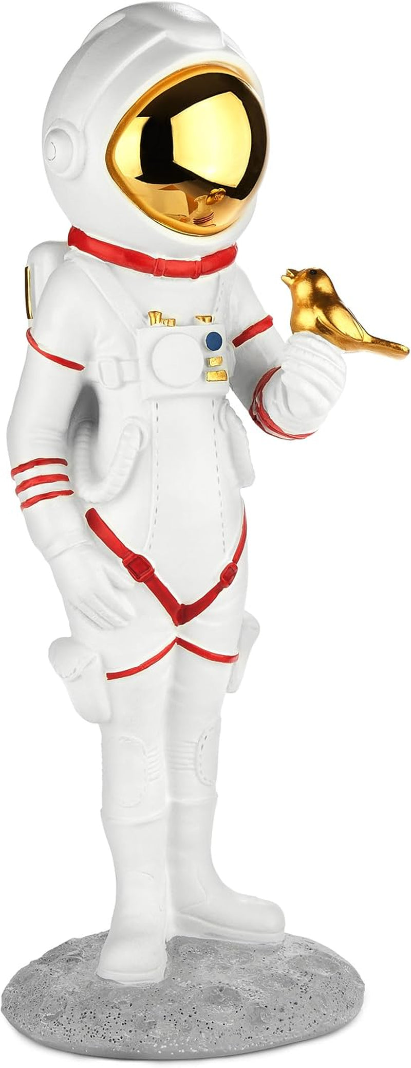 Bird Astronaut Gold - Pop-Art Figur 30 cm