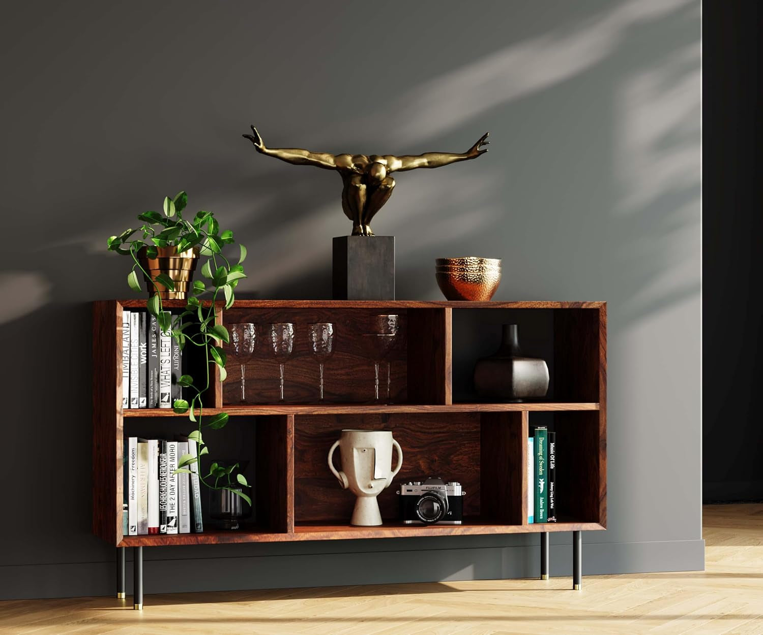 Athlet Bronze Skulptur - Kraftvolles Statement Piece