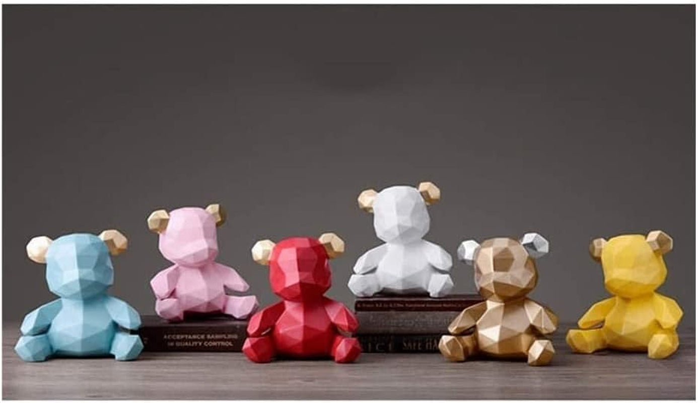 Money Bear Gold | Geometrische Spardose