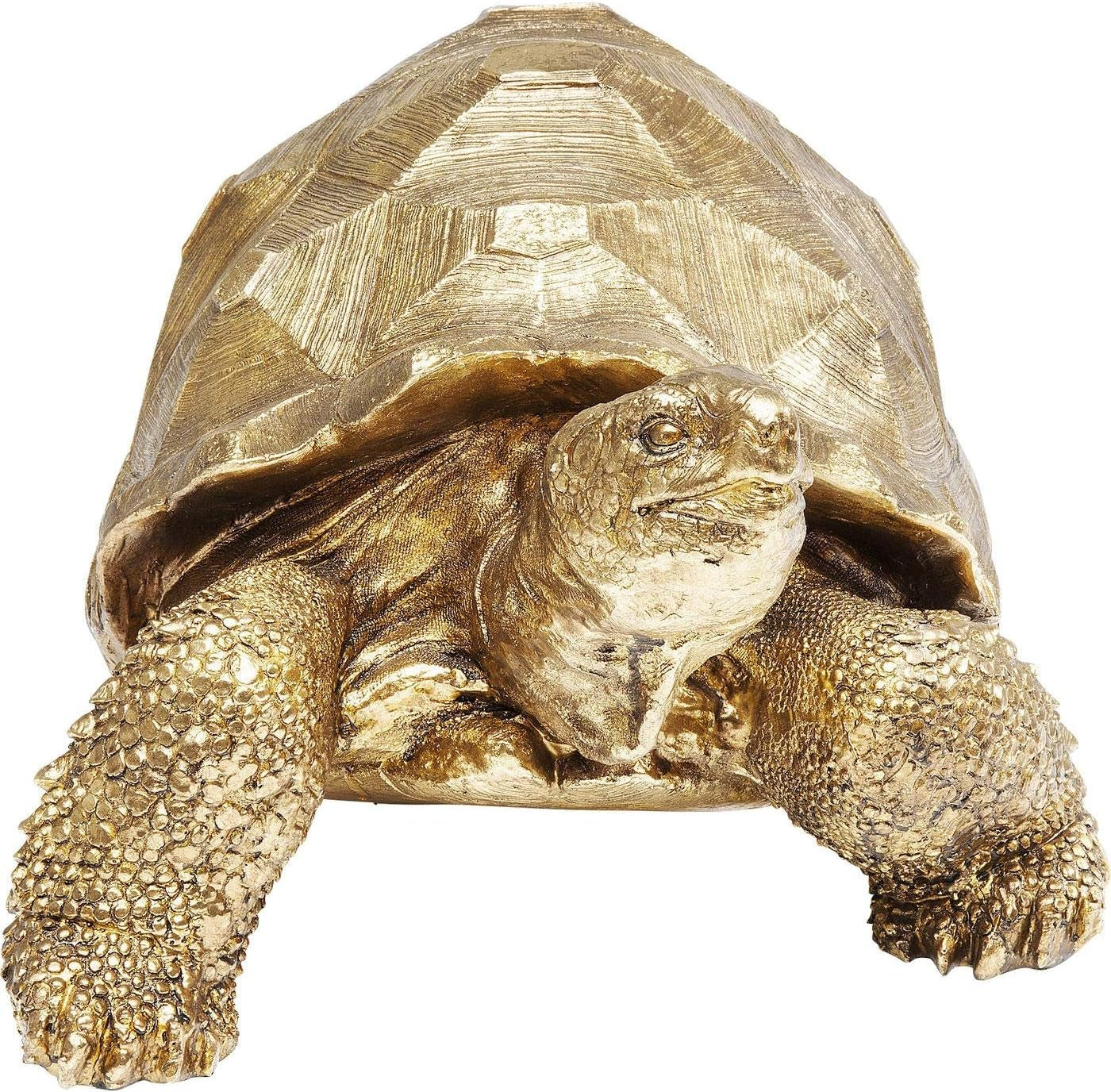 Turtle Gold - Große Schildkröten-Skulptur 60 cm