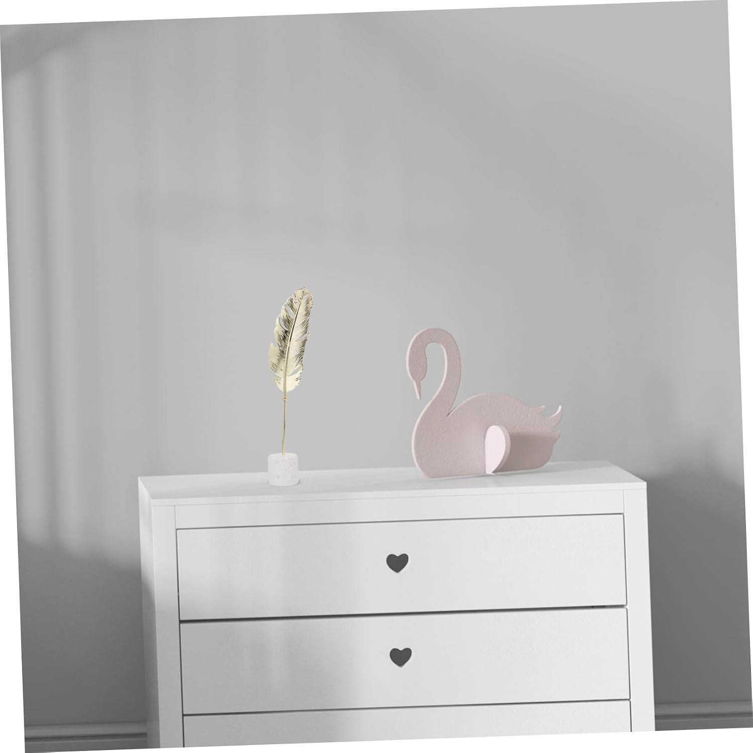 Gold Feather Desk Object | Feder-Skulptur fürs Büro