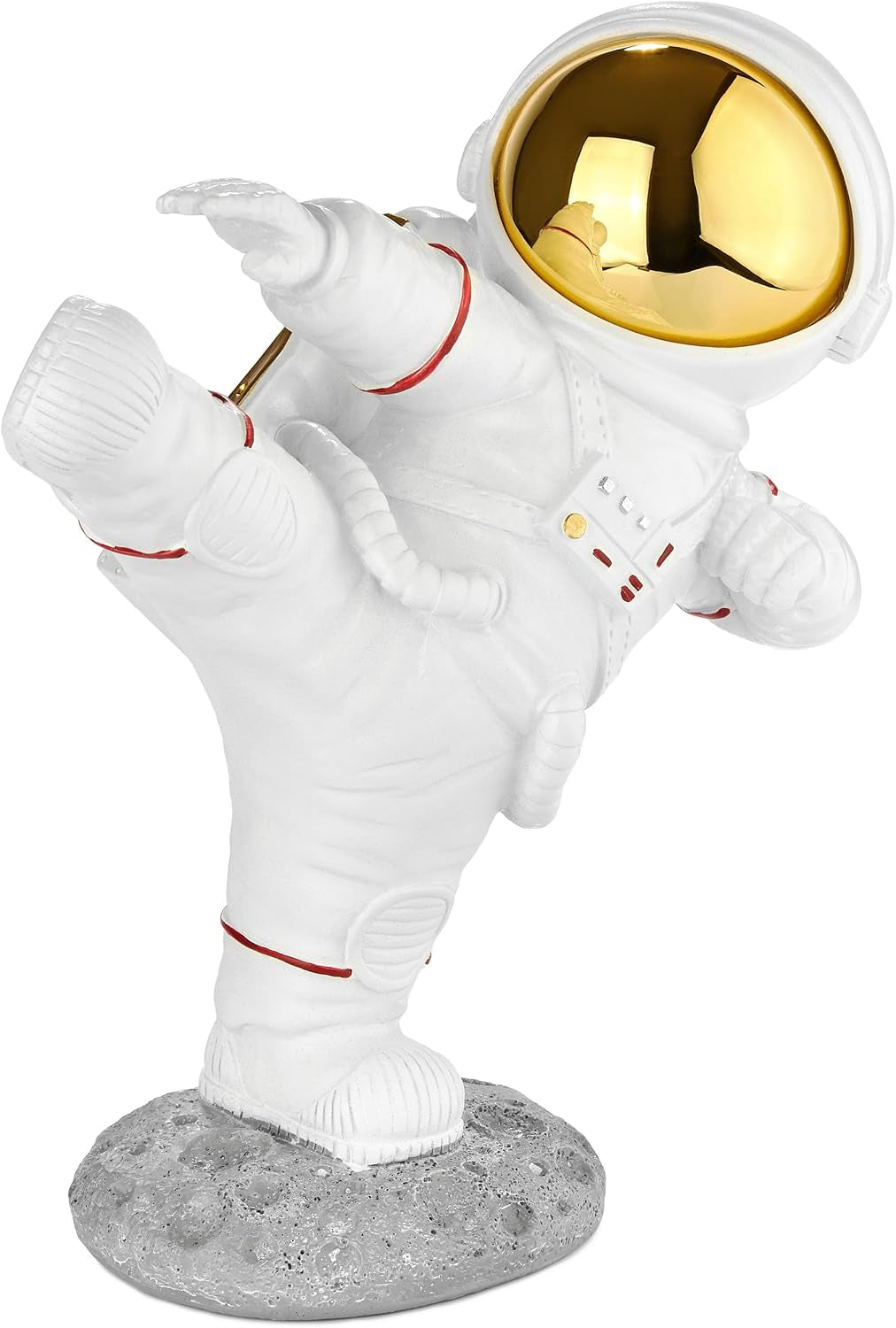 Karate Astronaut Gold | Pop-Art Figur 19 cm