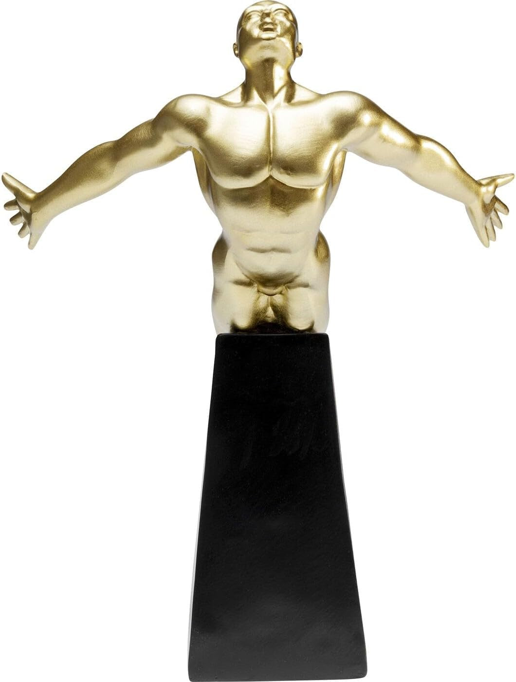 Jumper Gold 37 x 21 x 30 cm | Handbemalte Dekofigur