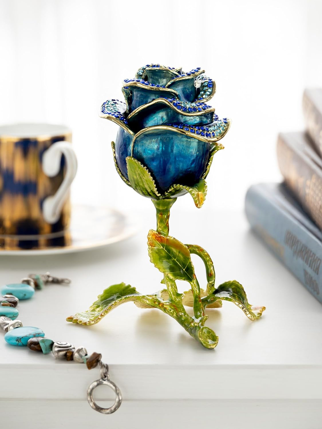 Rose Crystal Schmuckei | Geschenkidee mit Goldoptik