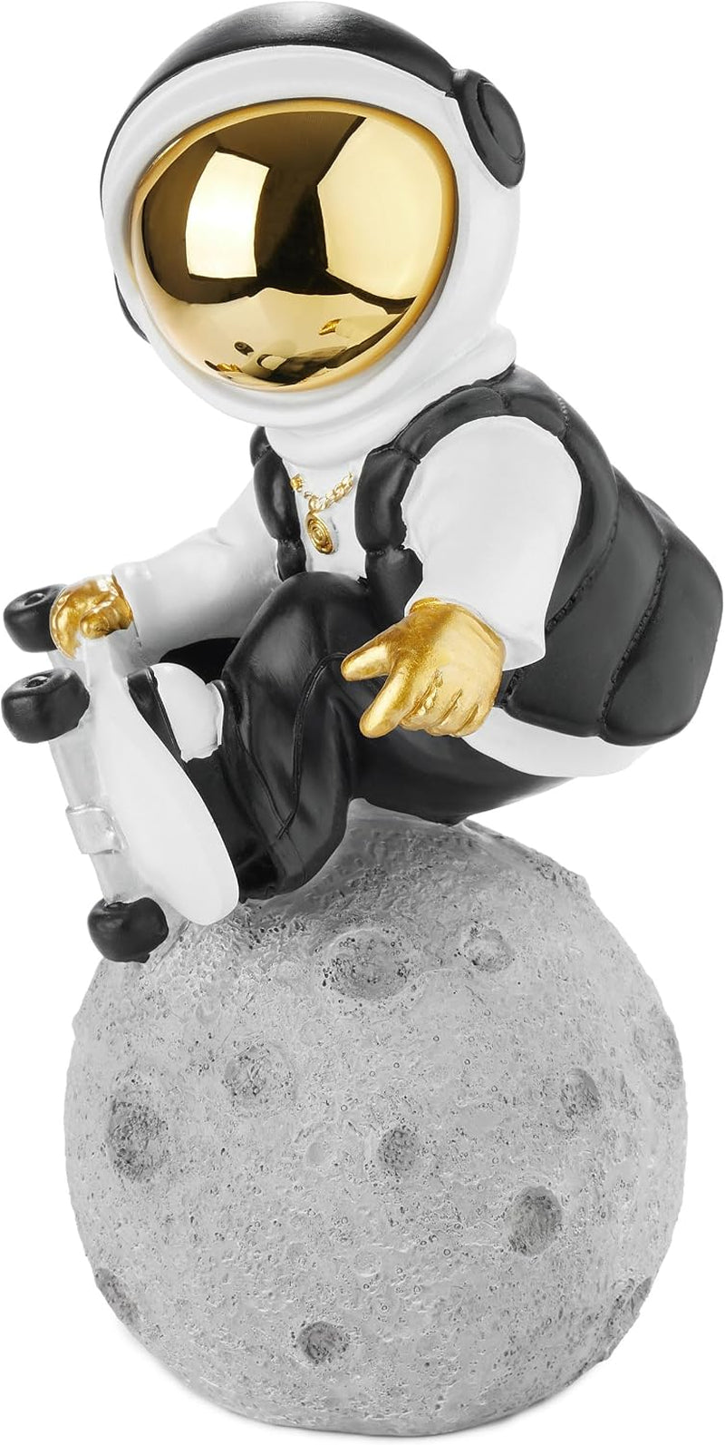 Skate Astronaut Gold | Pop-Art Figur 24 cm