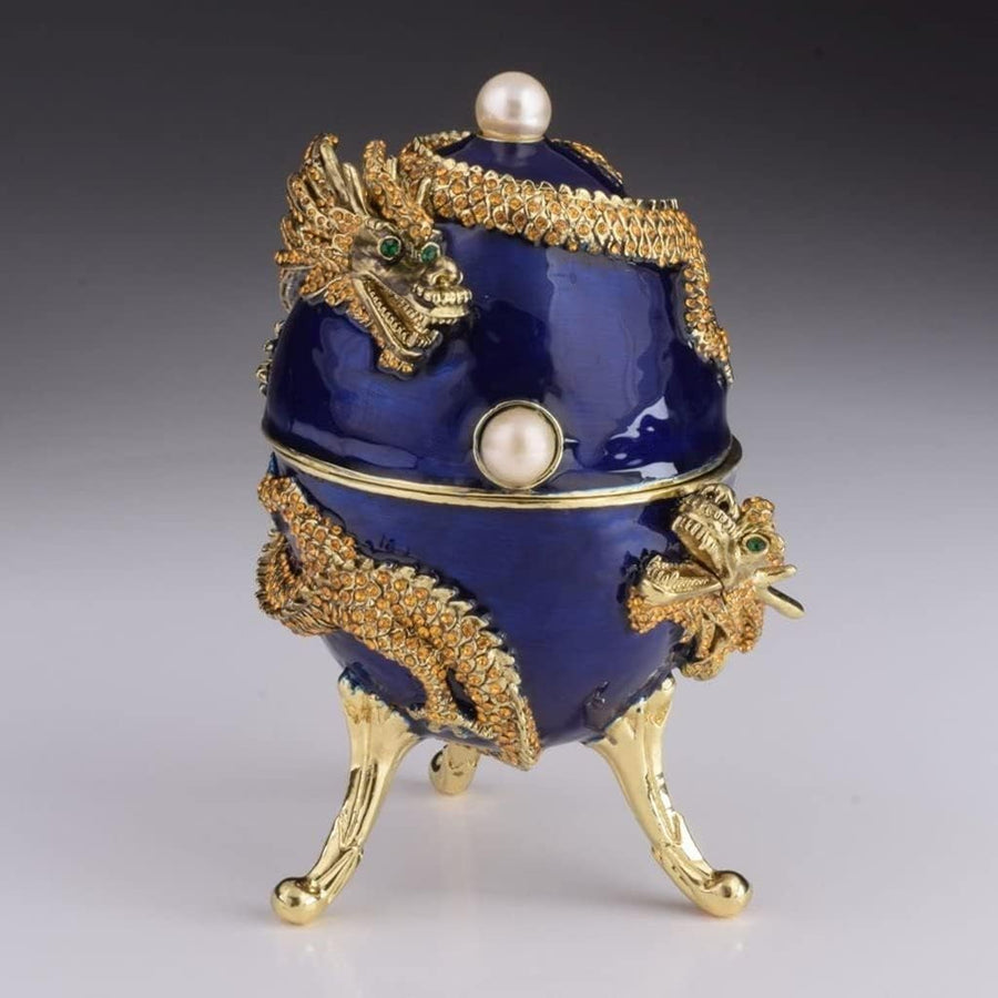 Blue Dragon Schmuckei | Sammlerobjekt mit Goldakzent