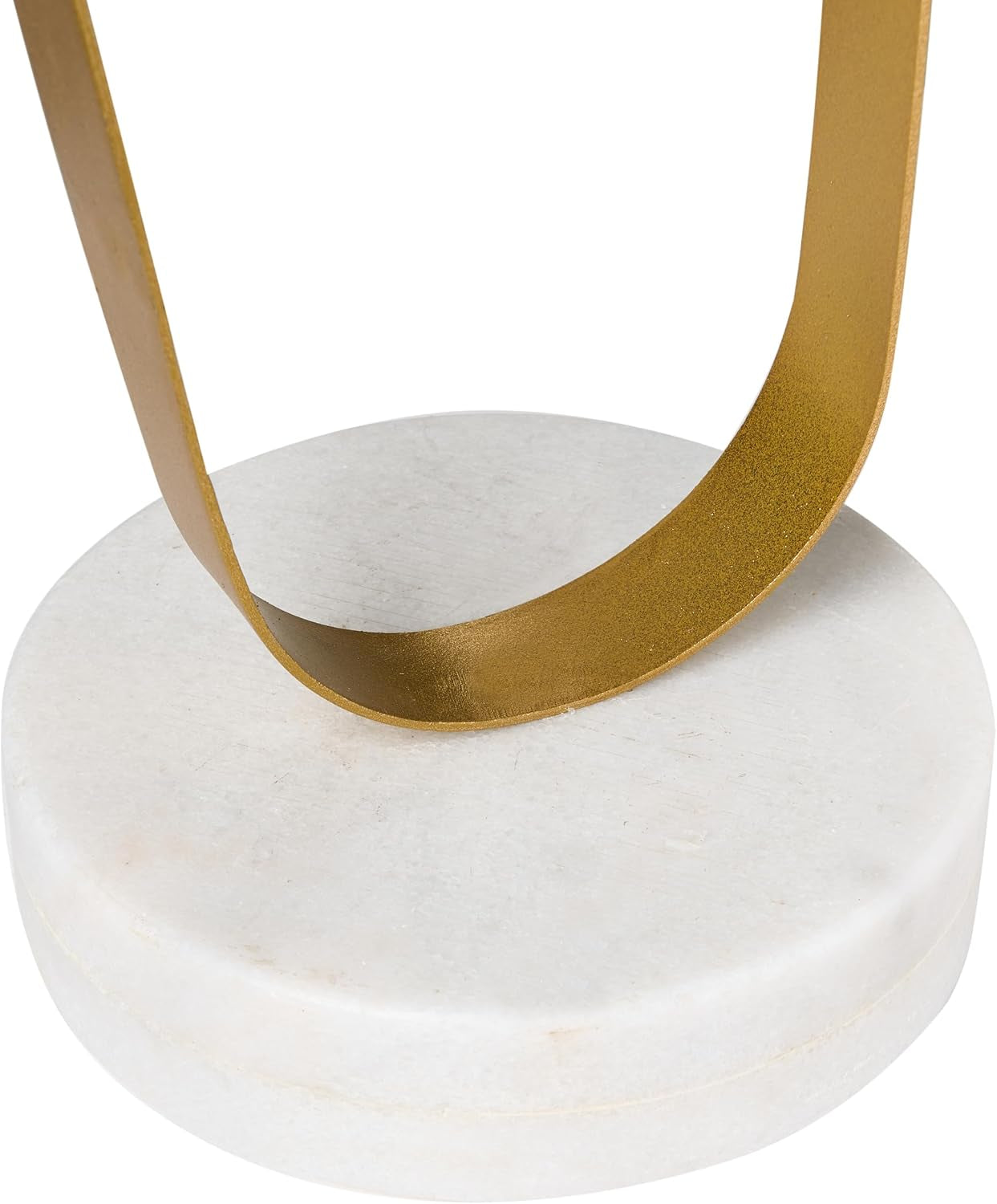 Marble Hand Gold | Skulptur aus Eisen und Marmor