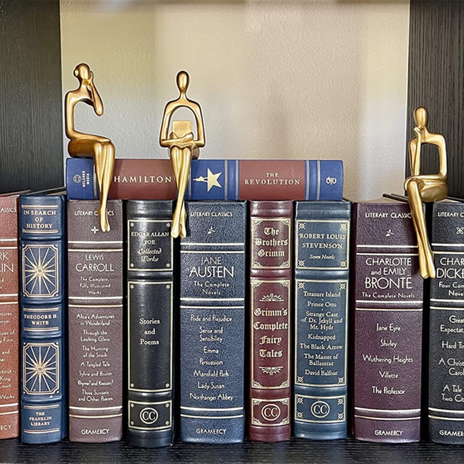 Golden Seat Figures | 3er Skulpturen-Set