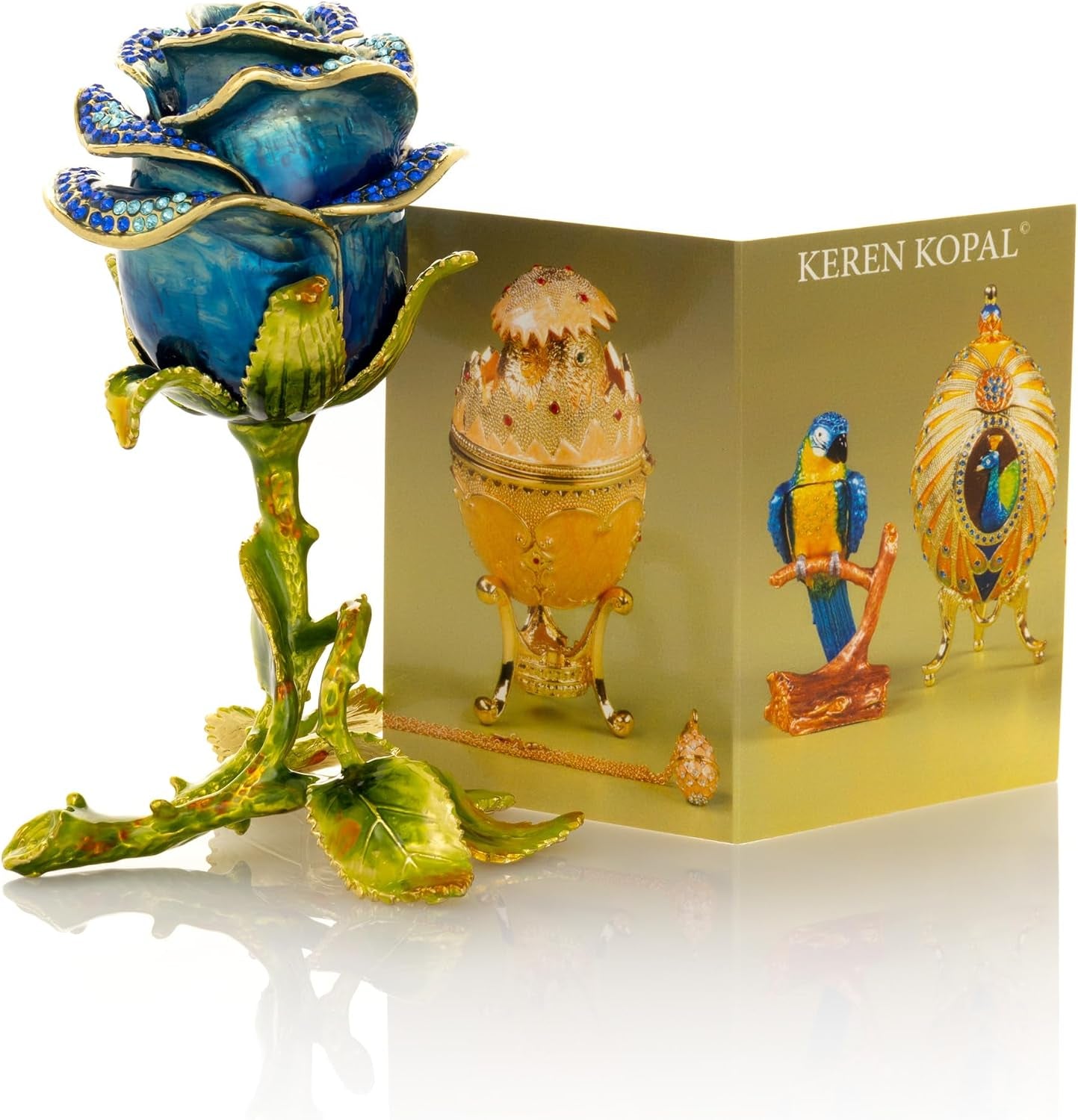 Rose Crystal Schmuckei | Geschenkidee mit Goldoptik