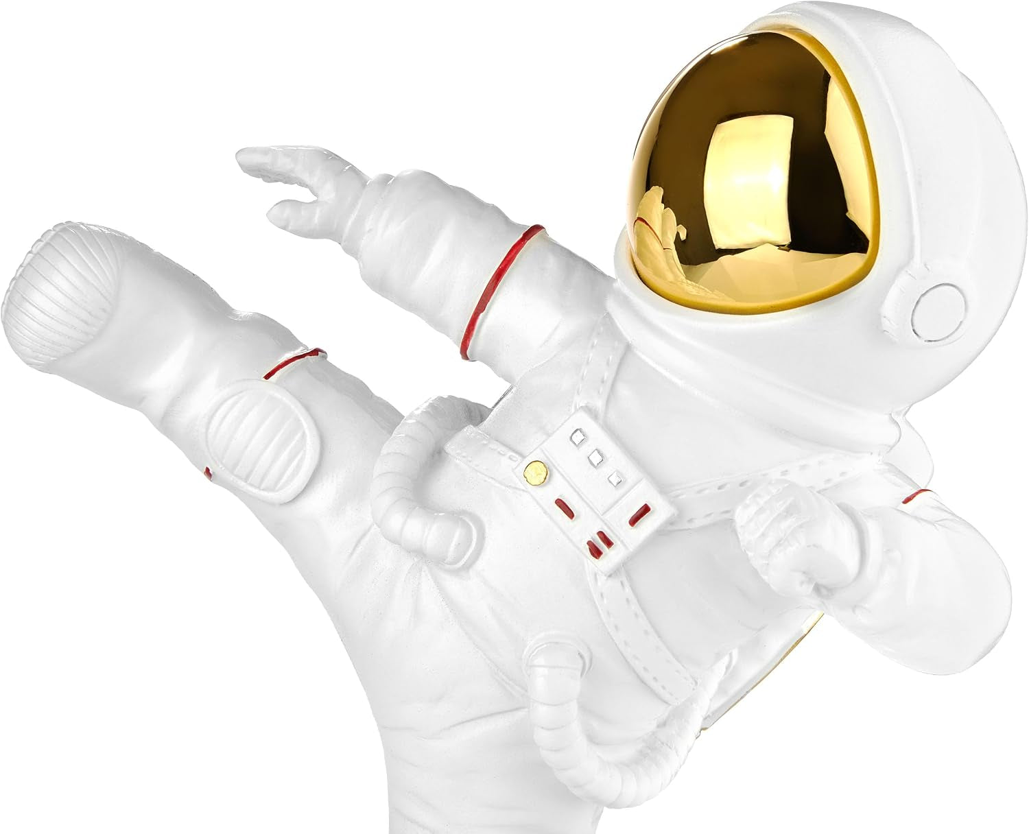 Karate Astronaut Gold | Pop-Art Figur 19 cm