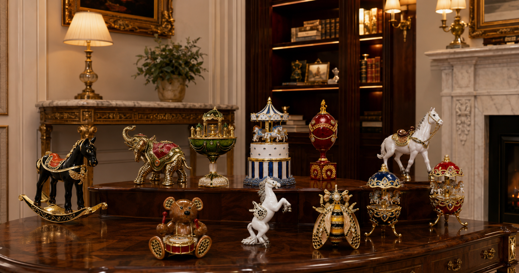 Edle Gifts und Collector Edition Objects im LAFFARTS Old Money Showroom